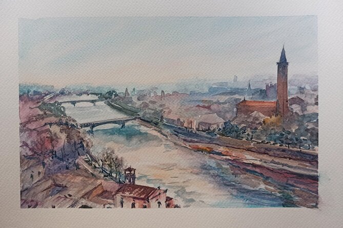 3 Hour Watercolor Private Experience in Verona - Weather is the real gatekeeper