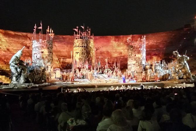 Arena di Verona Opera Ticket Package - Stop-by-Stop: Piazza Bra to Casa di Giulietta