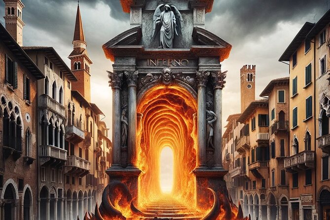 Dante in Verona: From Inferno to Paradise - Piazza dei Signori: Dante’s square, Dante’s statue, Inferno references