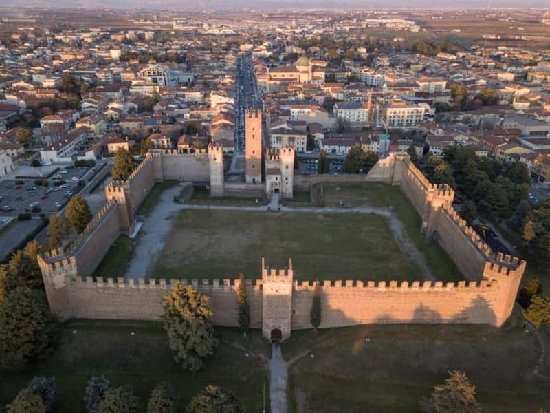 E-bike adventure among villages and medieval castles - The Tione River ride: e-bike confidence meets vineyard views