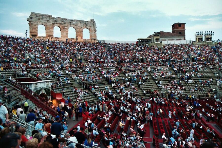 From Lake Garda: Verona Arena Opera Ticket with Transfer - Meet the Guide, Eat Before the Curtain, Then Get Back Smoothly