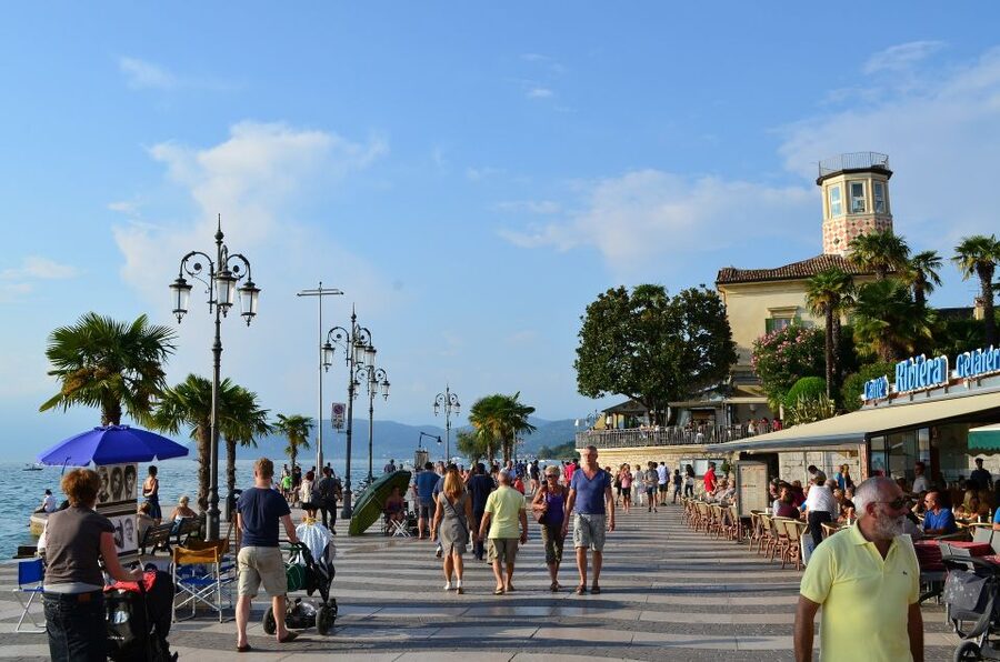 Full-Day Lake Garda Tour: Bus & Public Boat with Guide - Lazise and Malcesine: short stop energy, good photo breaks