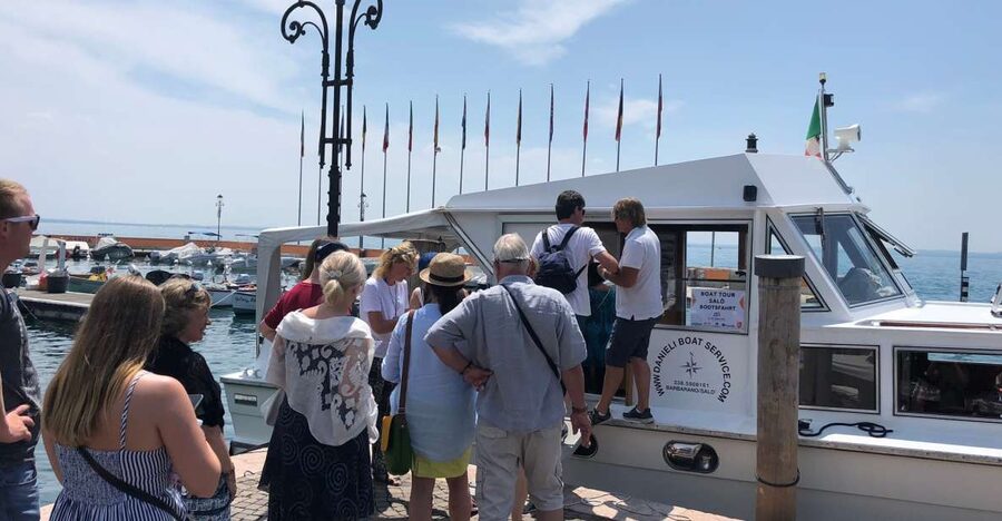 Guided Boat Cruise to Sirmione from Garda/Bardolino - The Catullo’s Cave photo stop: about 30 minutes of shoreline magic
