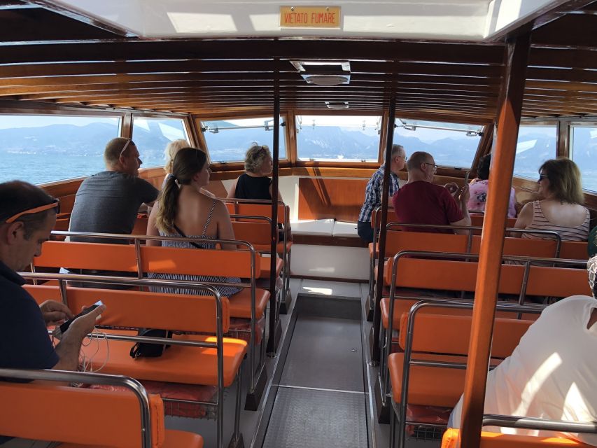 Guided Boat Cruise to Sirmione from Garda/Bardolino - Punta San Vigilio and Villa Canossa: the scenic send-off from the water