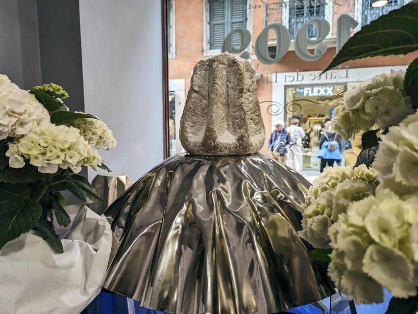 Guided Food Tour with Wine Tasting in Verona - Piazza Erbe and the final sweet payoff at Flego Pasticceria