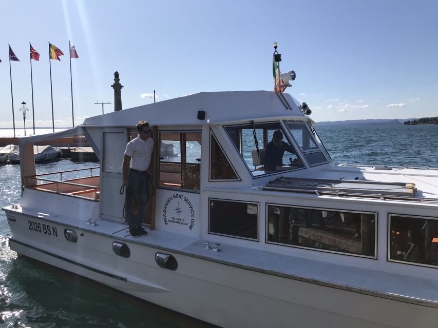Lake Garda: 4-hour Guided Boat Cruise with Stop in Sirmione - Where you meet and how you board (without missing the boat)