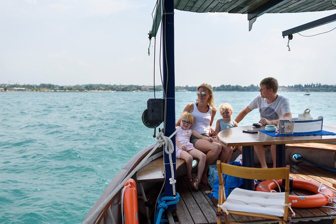 Lake Garda Cruise from Peschiera - Lunch on board: pasta with veg sauce and the gluten-free limitation