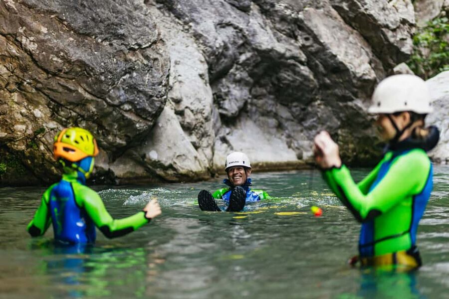 Lake Garda: Family Friendly Canyoning Tour - Key highlights at a glance