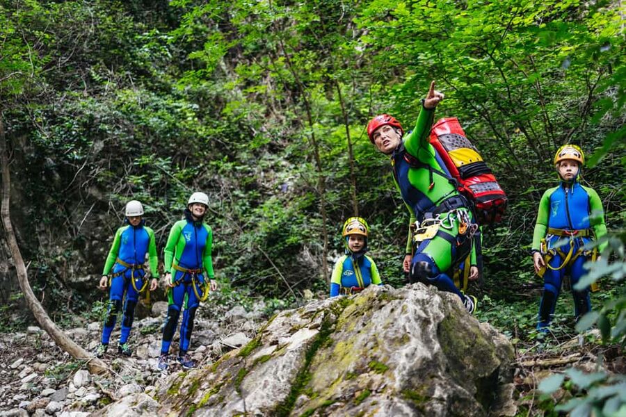 Lake Garda: Family Friendly Canyoning Tour - Ziplining and abseiling: adrenaline for kids who want more