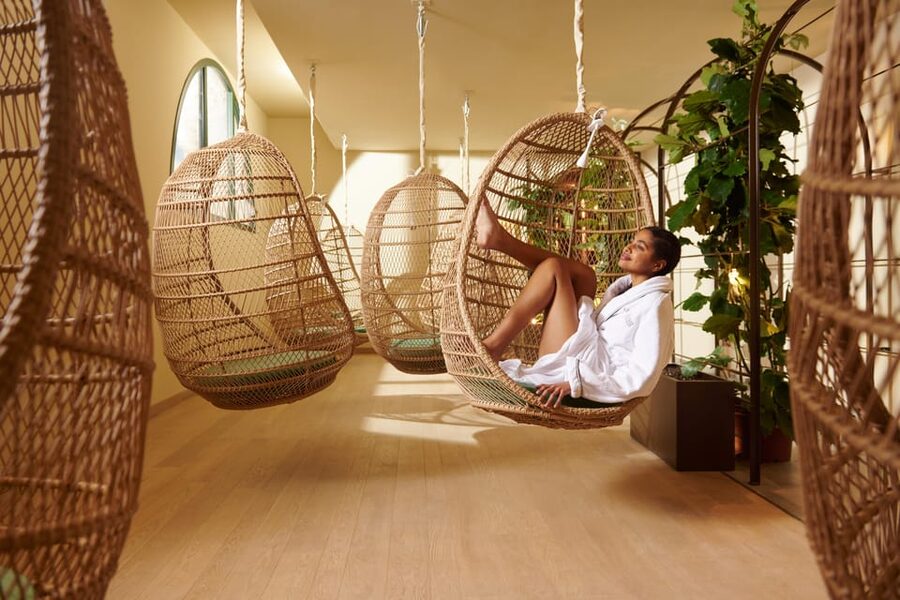 Lake Garda: QC Termegarda Spa Admission Ticket - The calm spaces: relaxation rooms, scented areas, and vertical garden loungers