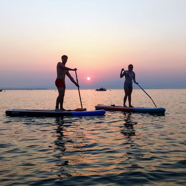 Lake Garda: Stand Up Paddleboard Experience with Dry Bag - Key things that make this SUP sunset trip work