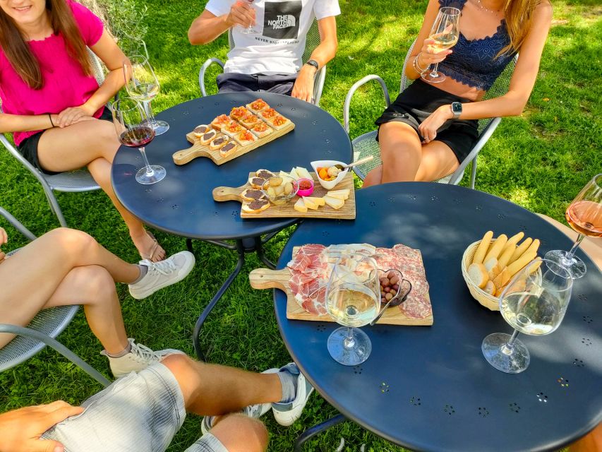 Lazise: Countryside e-Bike Tour with Wine Tasting - The wine stop: three regional wines in a small farm cellar