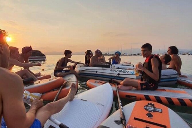 Sup experience with a ride to Peschiera del Garda Lake Garda - Island Terai Stop: Photos, Timing, and Possibility of a Swim