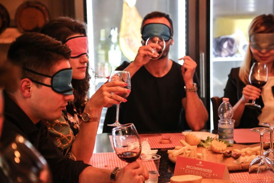 Verona: Blindfolded Wine Tasting - How the 1-hour session runs (and what you’re doing at each moment)