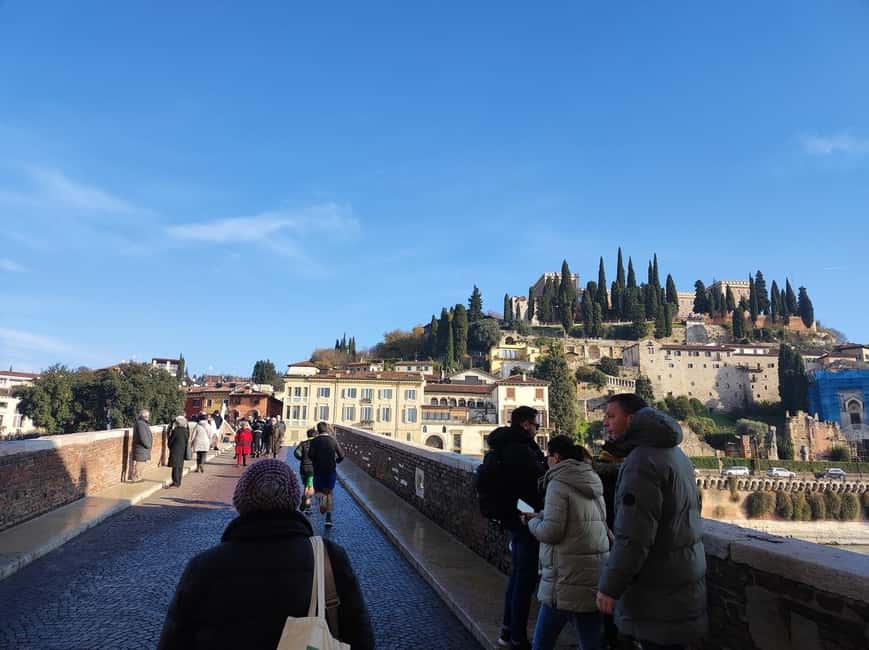 Verona: Small Group Guided Walking Tour with Arena Tickets - Cable Car Up to Saint Peter’s Hill: The View Moment You’ll Remember