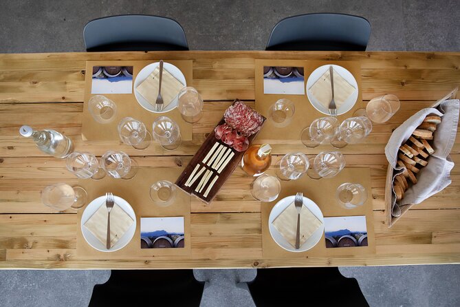 Visit and wine tasting at Tenuta La Cà - The tasting menu: what’s paired with your 4 wines