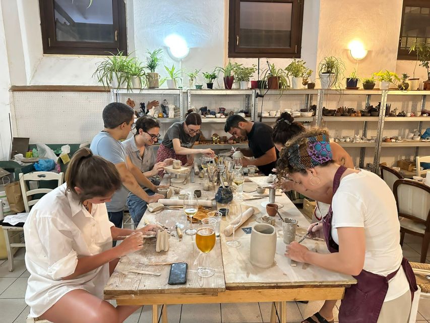 Wine and Pottery Workshop at Smart Lab Verona - SmArt Lab Verona: Clay, Wine, and a Room That Feels Like It Helps